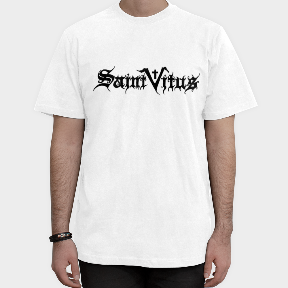 تیشرت طرح  saint vitusنمای روبرو ۱ - رنگ سفید