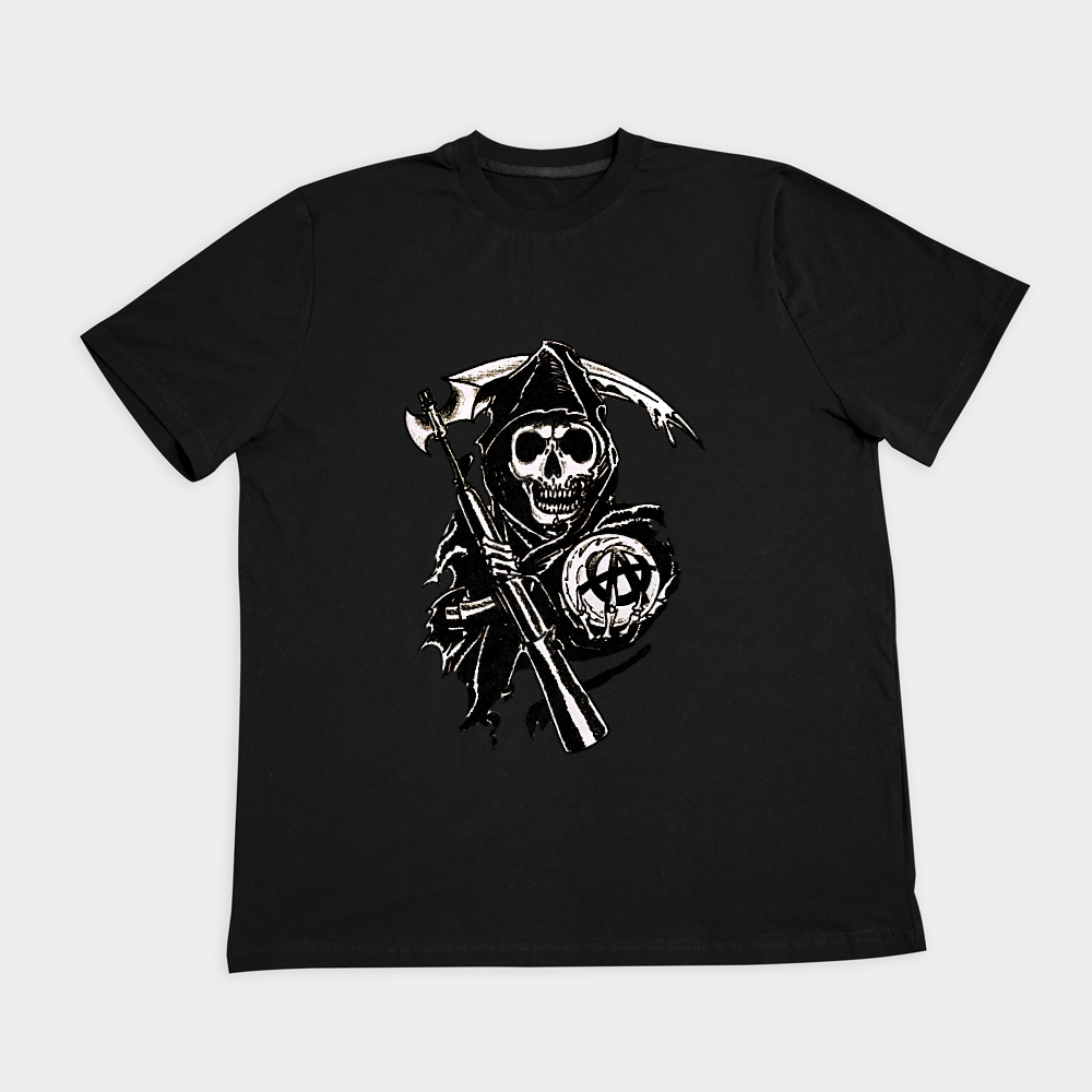 تیشرت Sons of Anarchy 02نمای روبرو ۲ - رنگ مشکی3