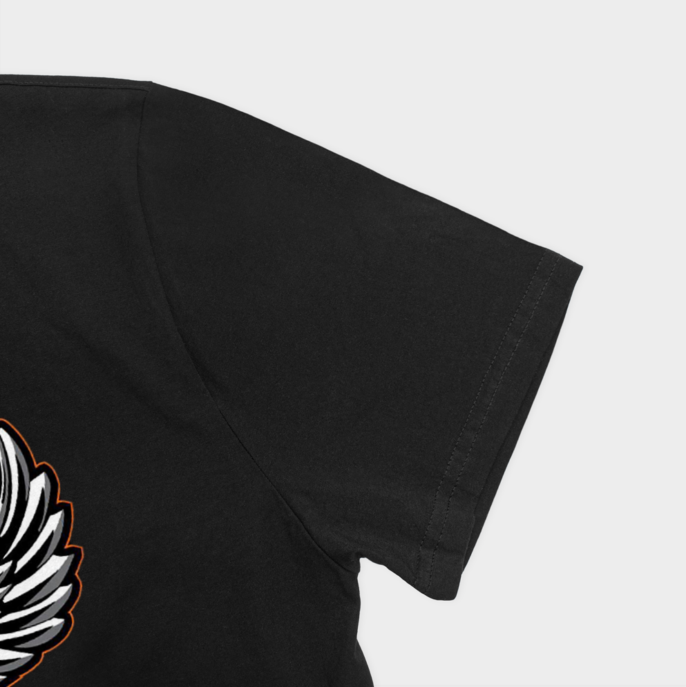 تیشرت HARLEY DAVIDSON 02نمای نزدیک آستین چپ - رنگ مشکی2