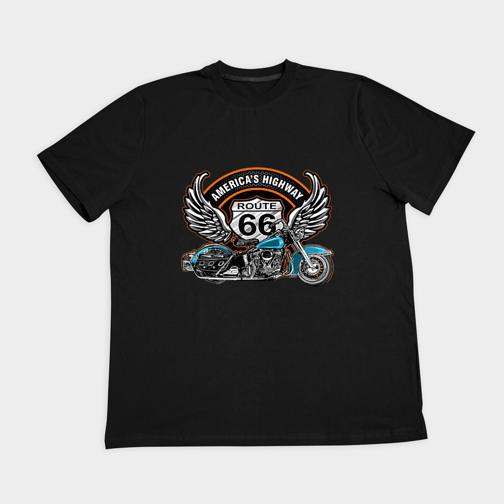 تیشرت HARLEY DAVIDSON 02نمای روبرو ۲ - رنگ مشکی
