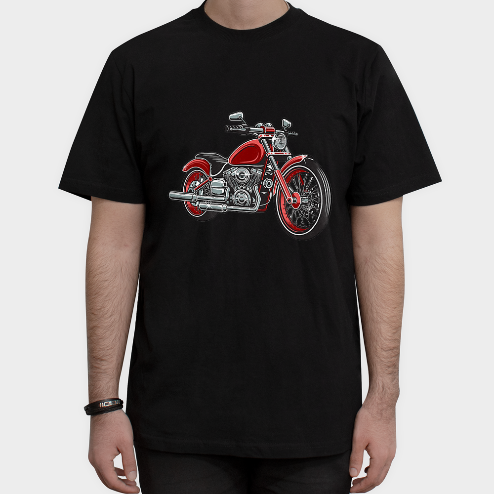 تیشرت HARLEY DAVIDSON 03نمای روبرو ۱ - رنگ مشکی1