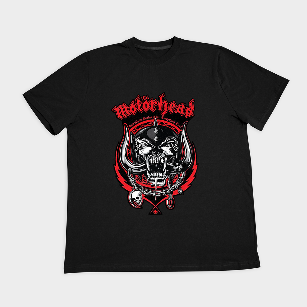 تیشرت MOTORHEAD 01نمای روبرو ۲ - رنگ مشکی