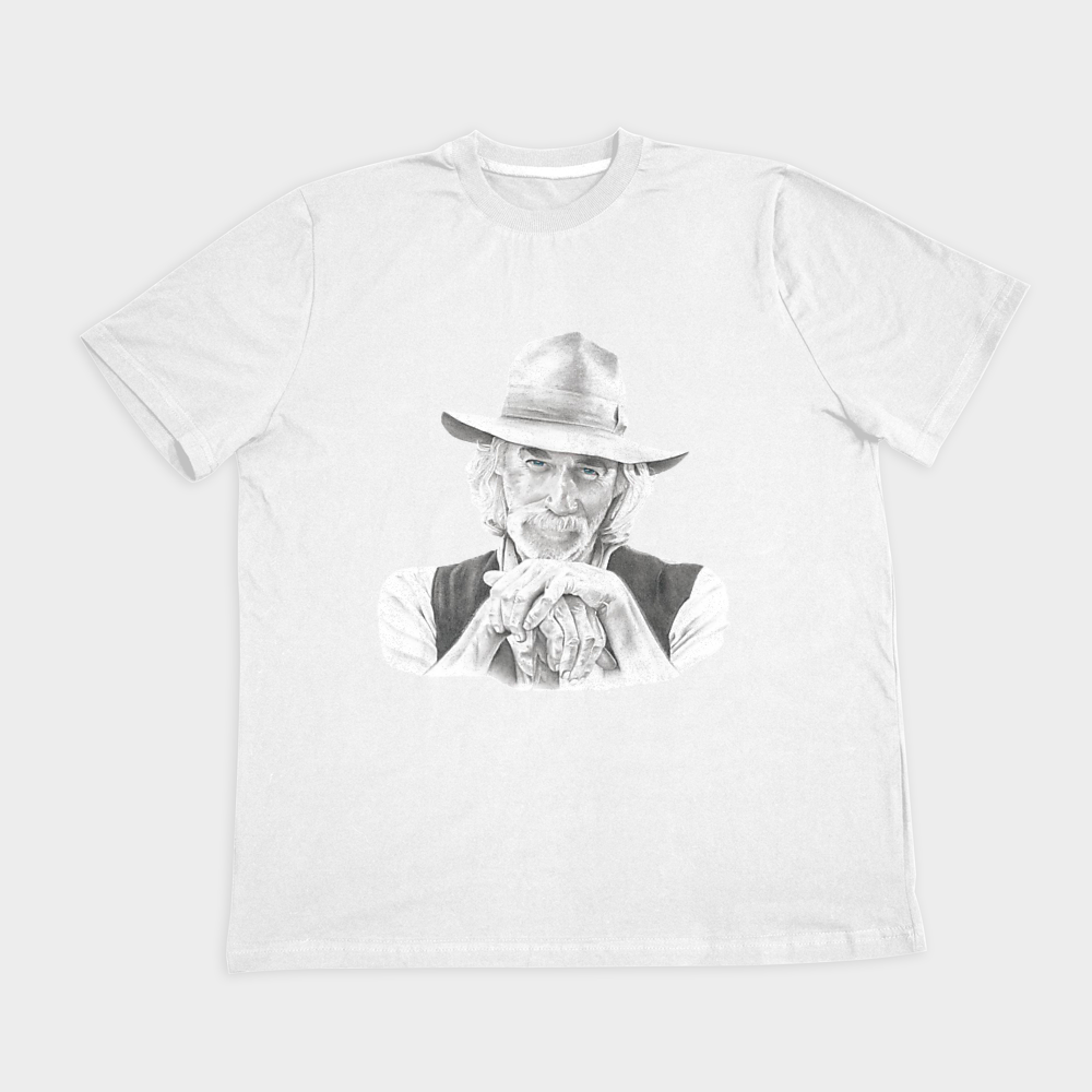 تیشرت COWBOYنمای روبرو ۲ - رنگ سفید3