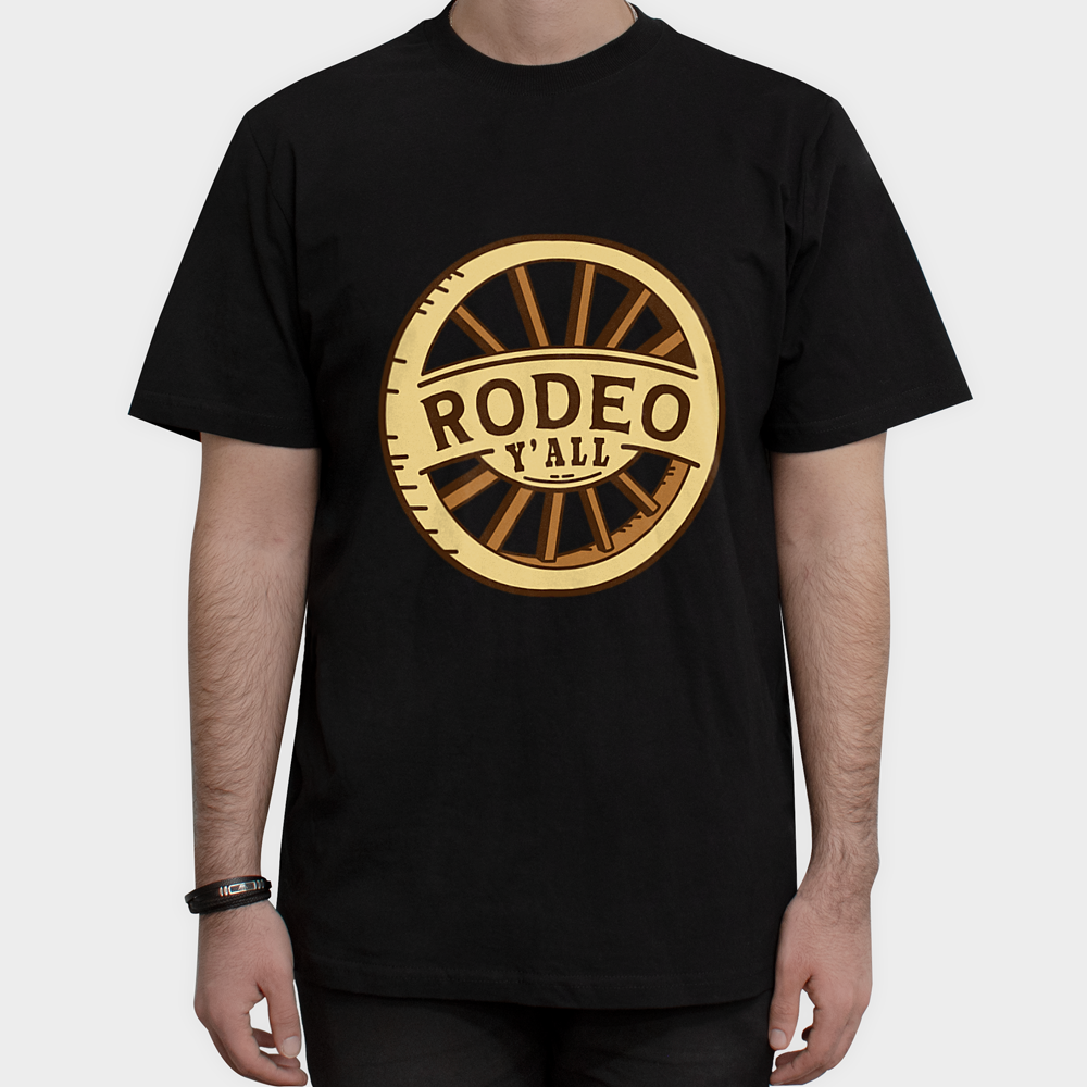 تیشرت RODEOنمای روبرو ۱ - رنگ مشکی1
