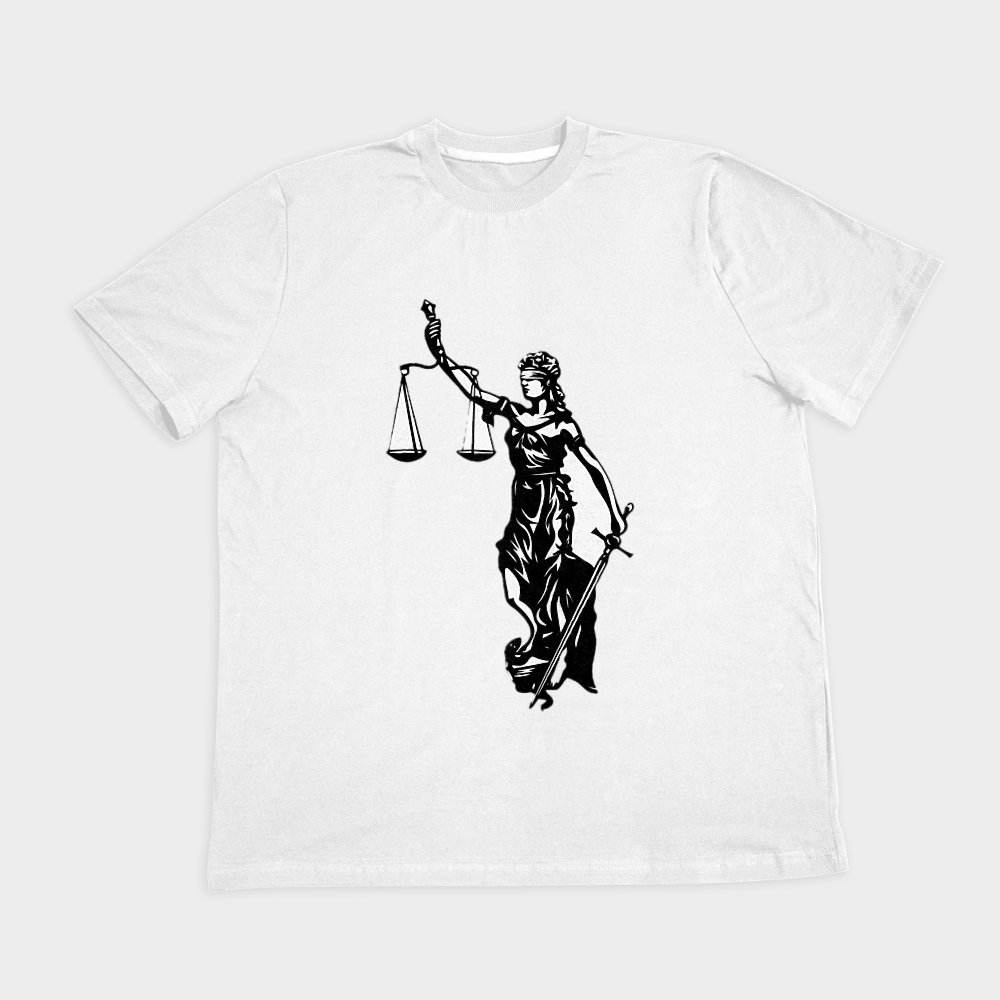 تیشرت JUSTICEنمای روبرو ۲ - رنگ سفید