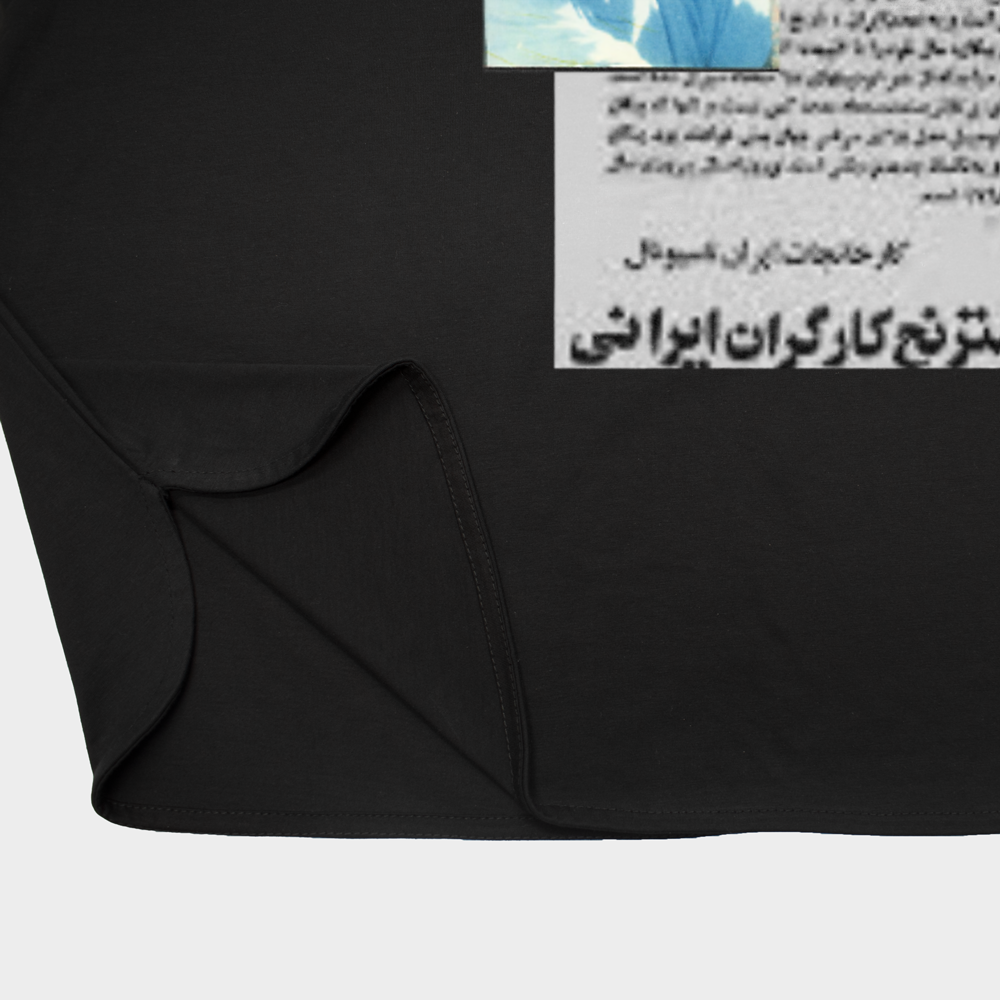 تی شرت نوستالژینمای روبرو ۳ - رنگ مشکی2