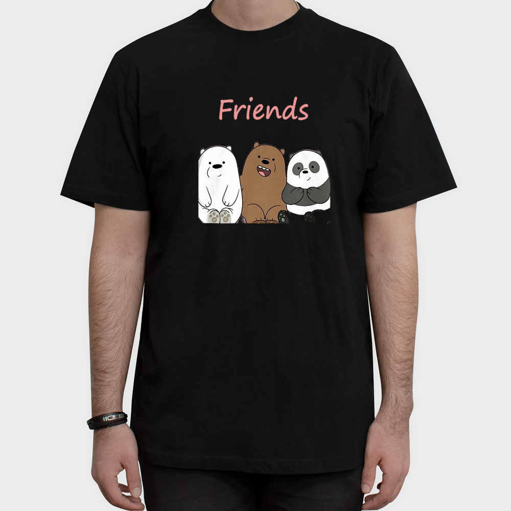 Friendsنمای روبرو ۱ - رنگ مشکی