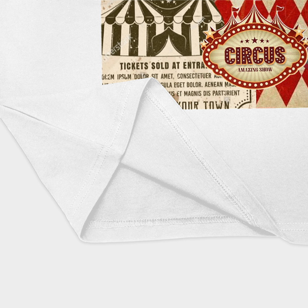 تیشرت Circusنمای نزدیک پایین لباس - رنگ سفید2