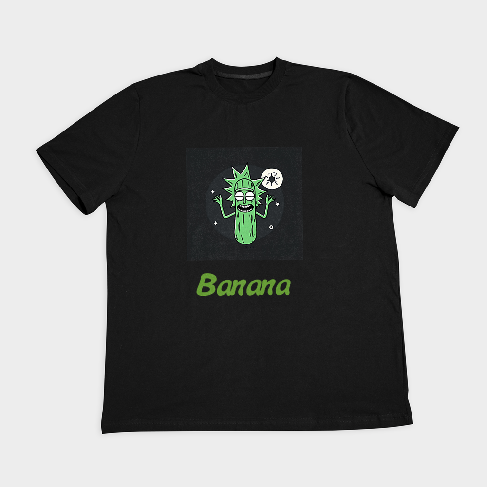 Rick and morty collectionنمای روبرو ۲ - رنگ مشکی1