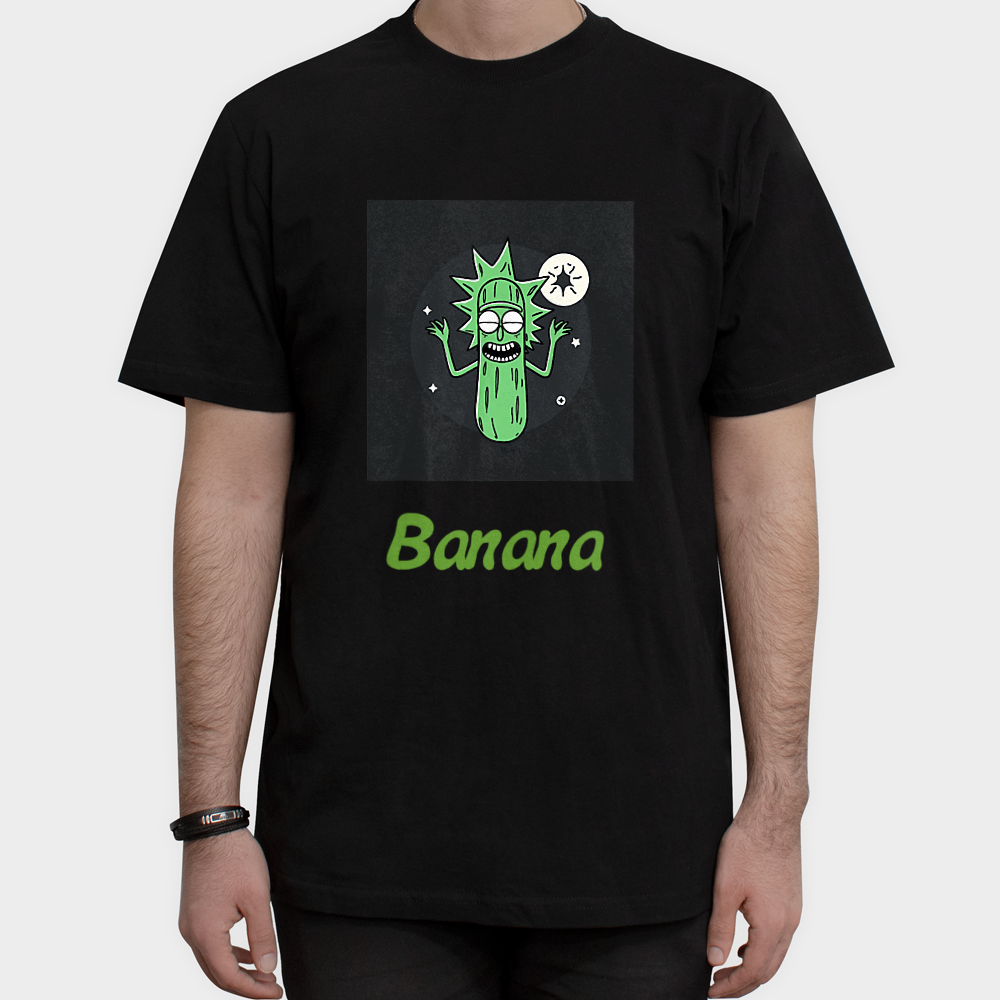 Rick and morty collectionنمای روبرو ۱ - رنگ مشکی4
