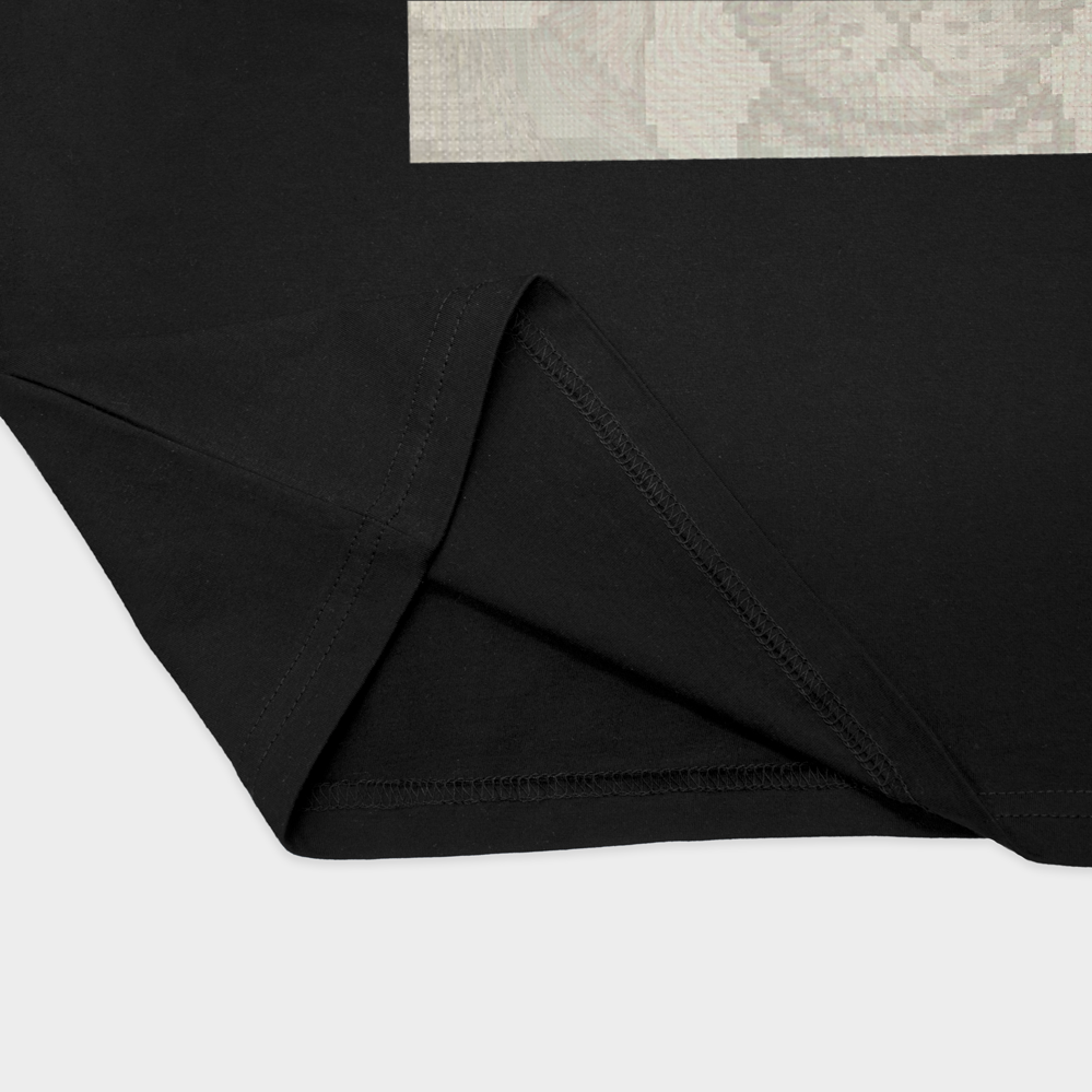تیشرت Black Catنمای نزدیک پایین لباس - رنگ مشکی1