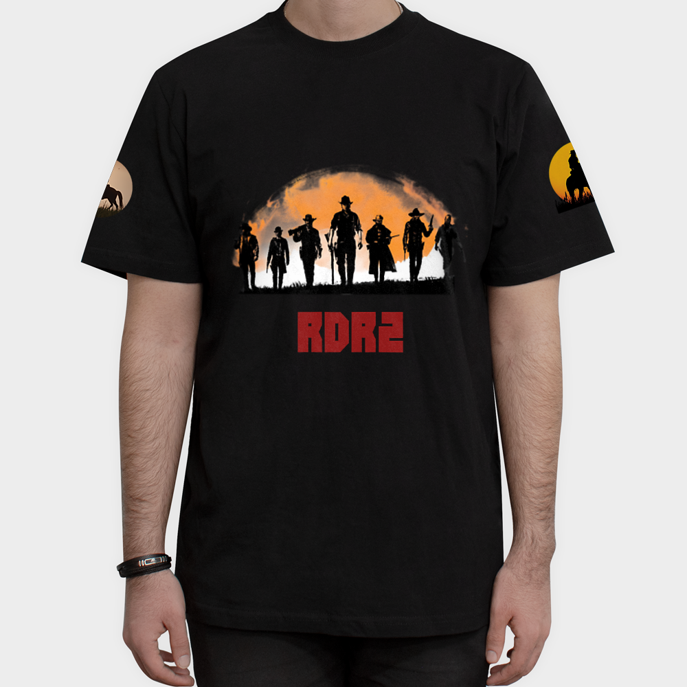 RDR2نمای روبرو ۱ - رنگ مشکی2