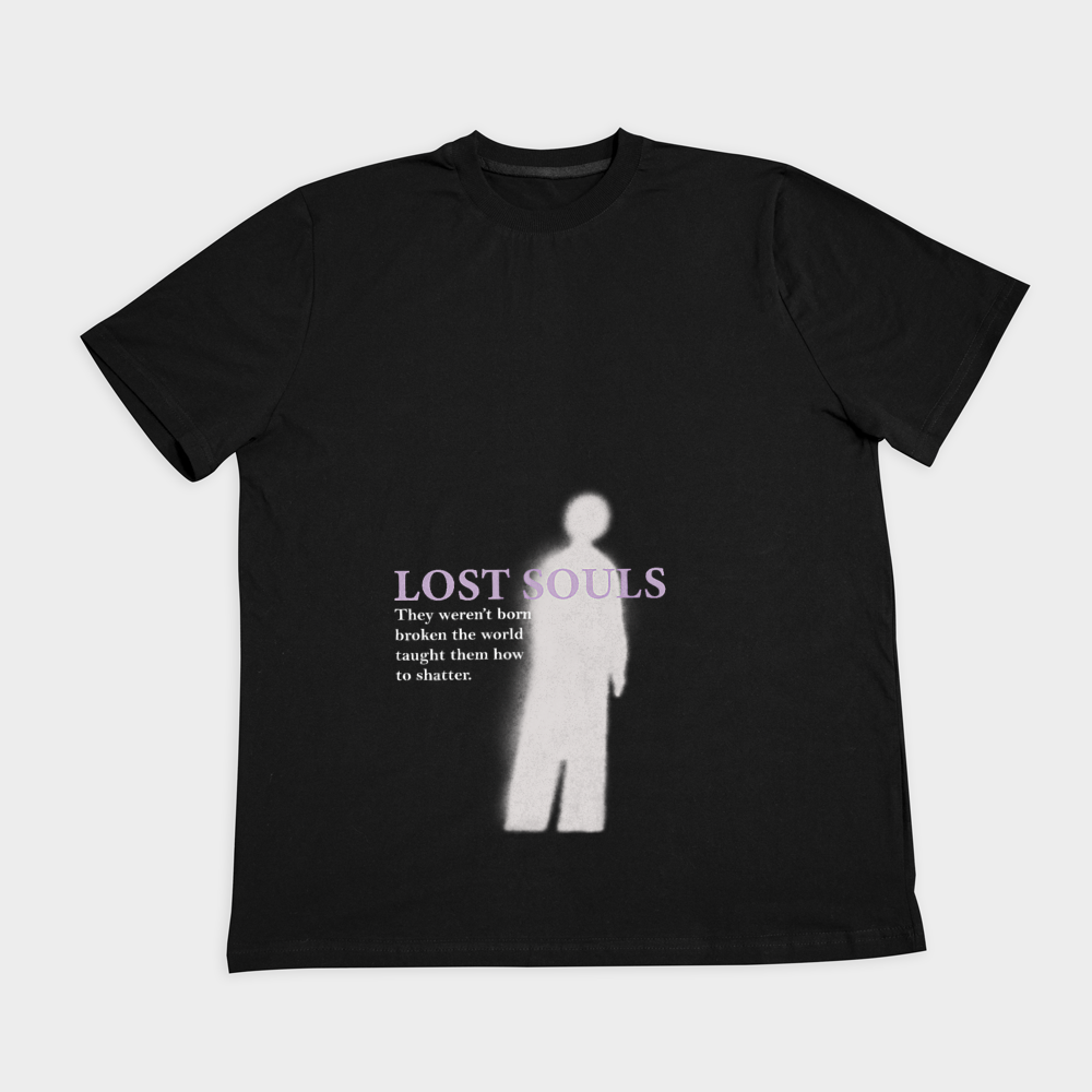 Lost Soulsنمای روبرو ۲ - رنگ مشکی
