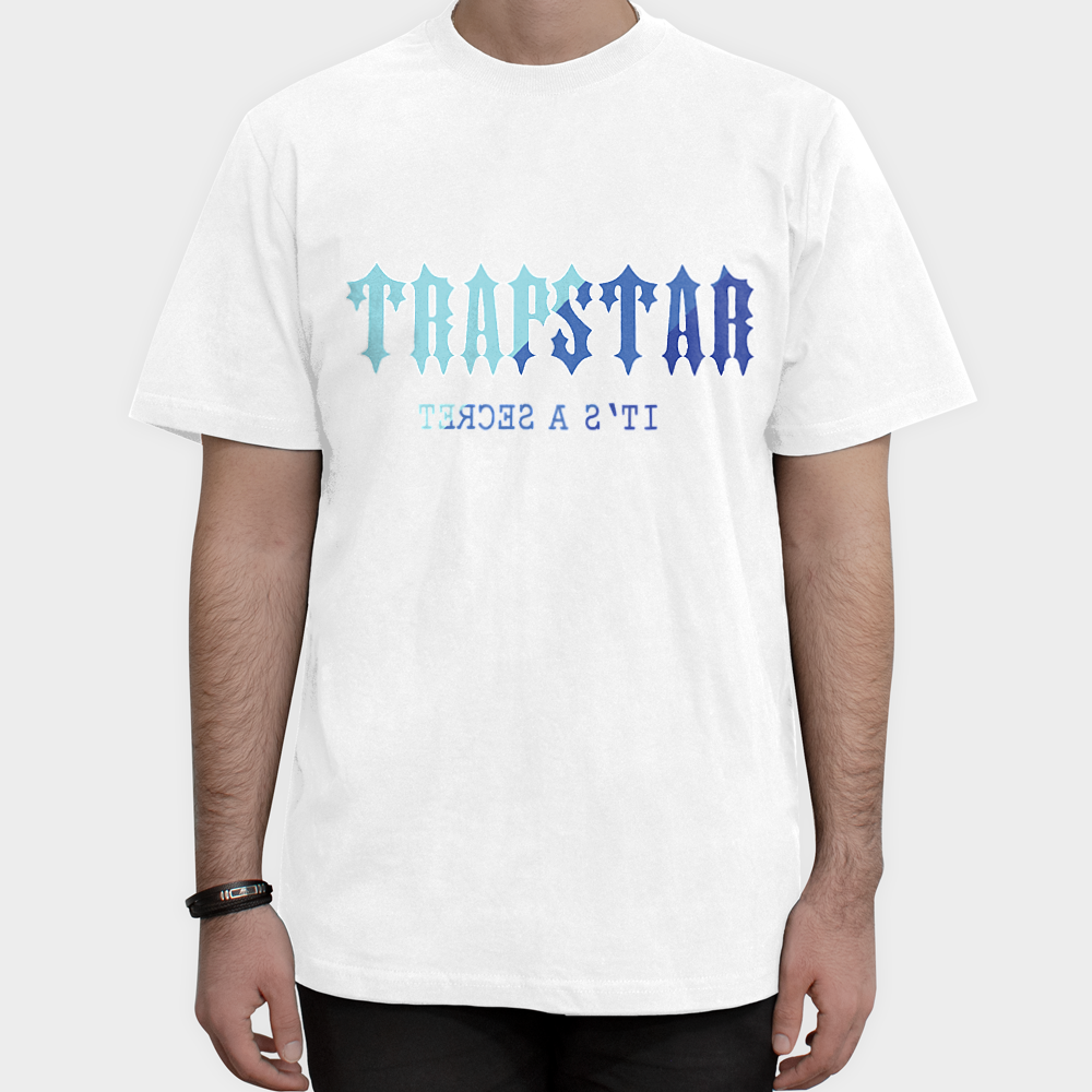 تیشرت ترپ استار     trapstarنمای روبرو ۱ - رنگ سفید