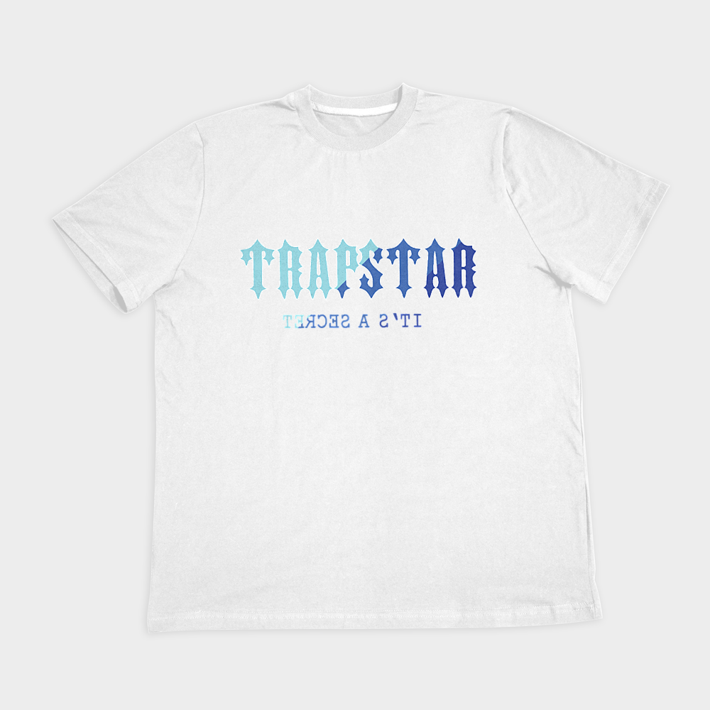 تیشرت ترپ استار     trapstarنمای روبرو ۲ - رنگ سفید1
