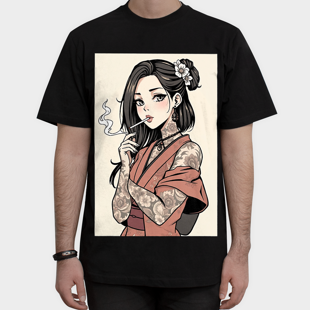yakuza girlنمای روبرو ۱ - رنگ مشکی1
