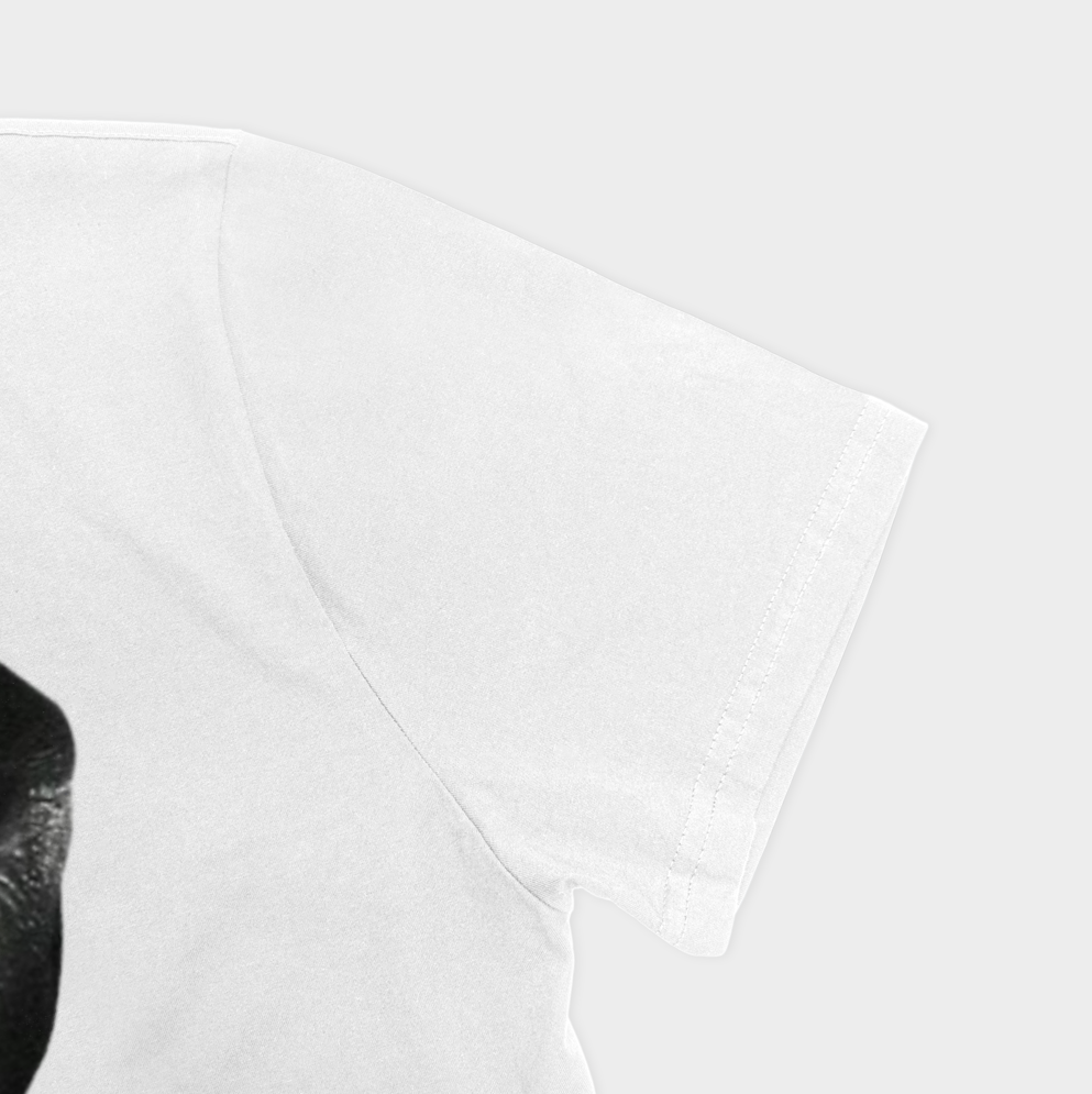 Lip Tshirtنمای نزدیک آستین چپ - رنگ سفید3