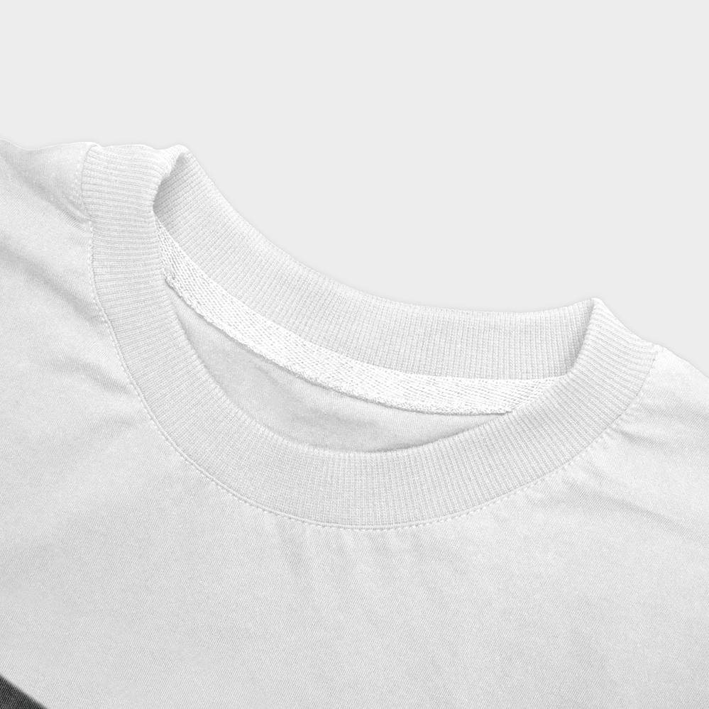 Lip Tshirtنمای نزدیک یقه - رنگ سفید4