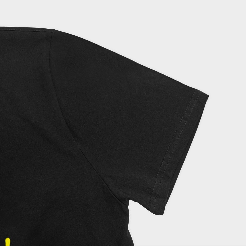 lemon tshirtنمای نزدیک آستین چپ - رنگ مشکی4