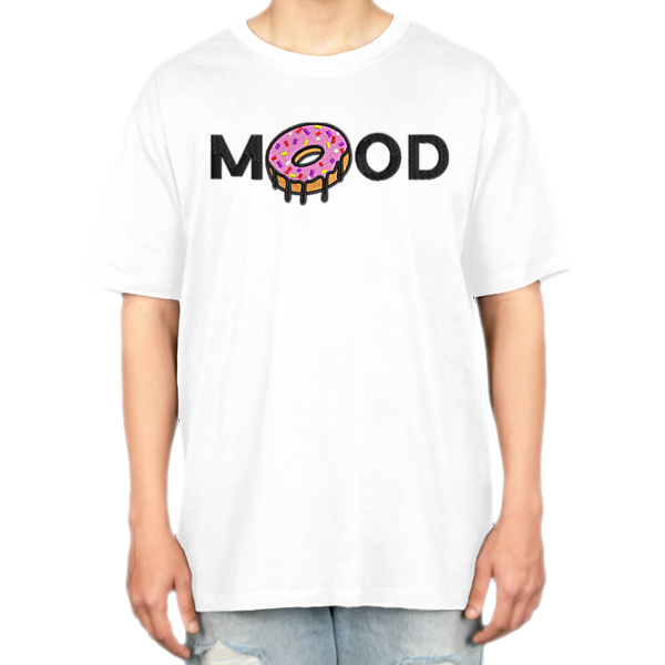 تیشرت طرح Moodنمای روبرو ۲ - رنگ سفید1