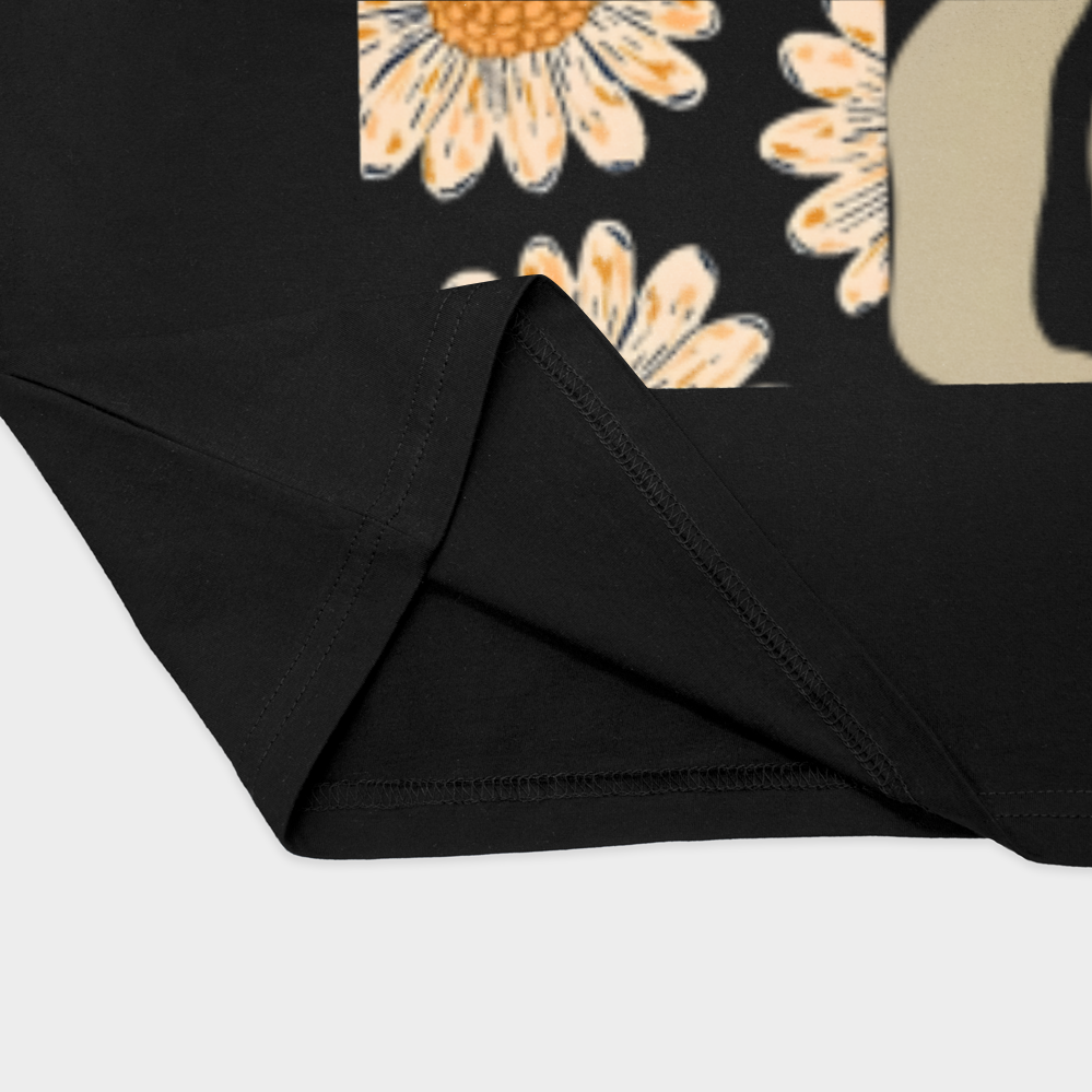 Flowersنمای نزدیک پایین لباس - رنگ مشکی2