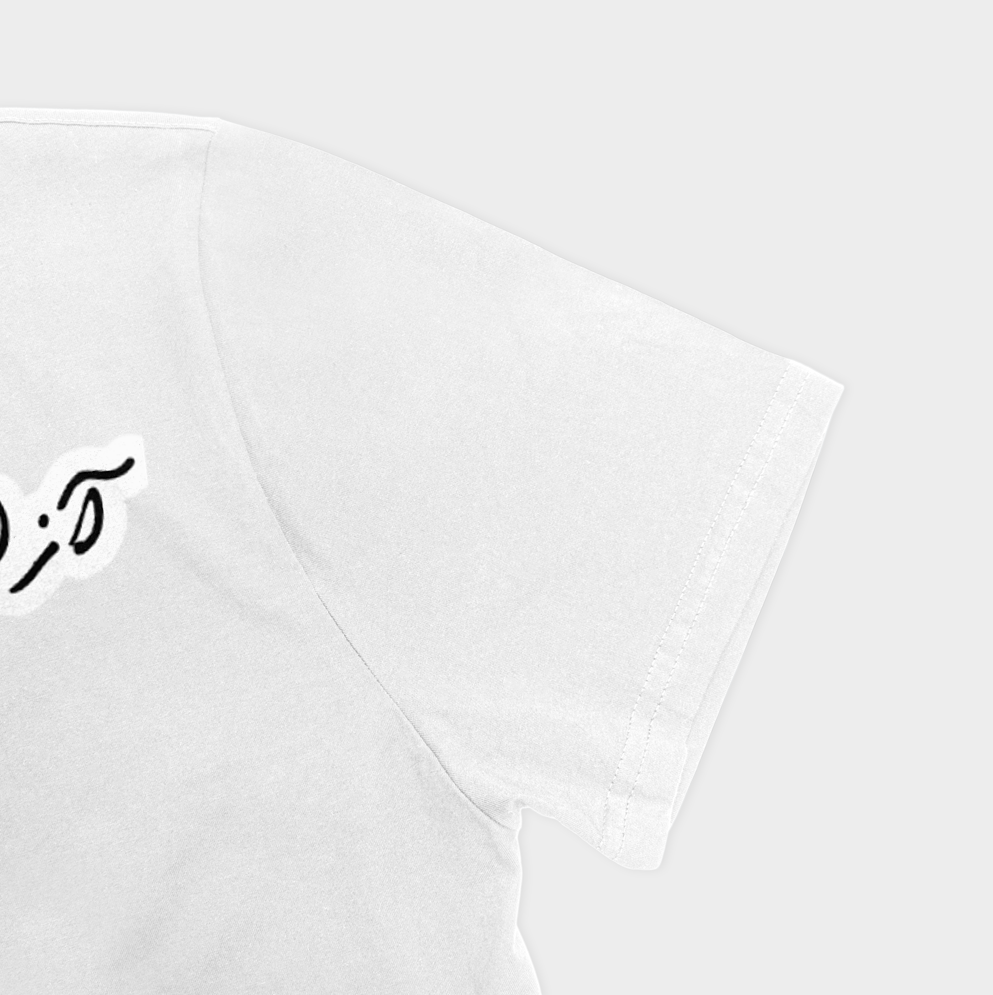 آزاد و رها باشنمای نزدیک آستین چپ - رنگ سفید3