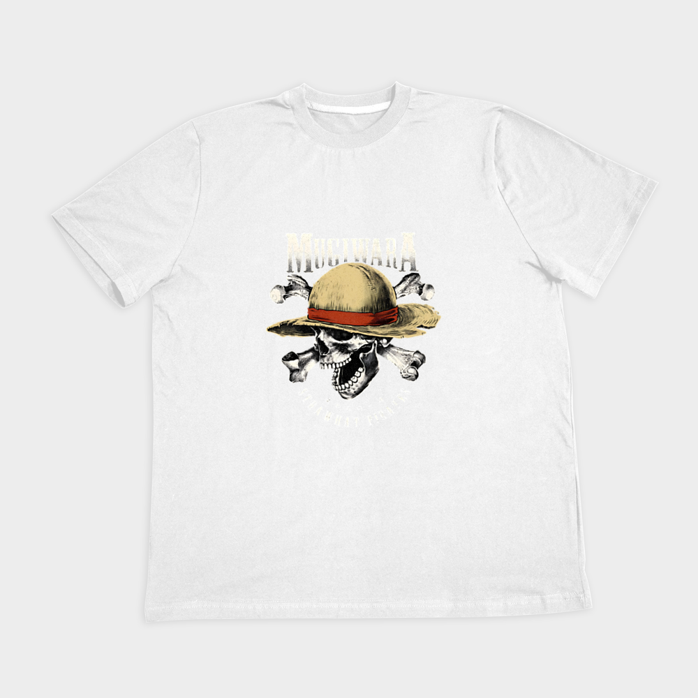 تیشرت one pieceنمای روبرو ۲ - رنگ سفید1