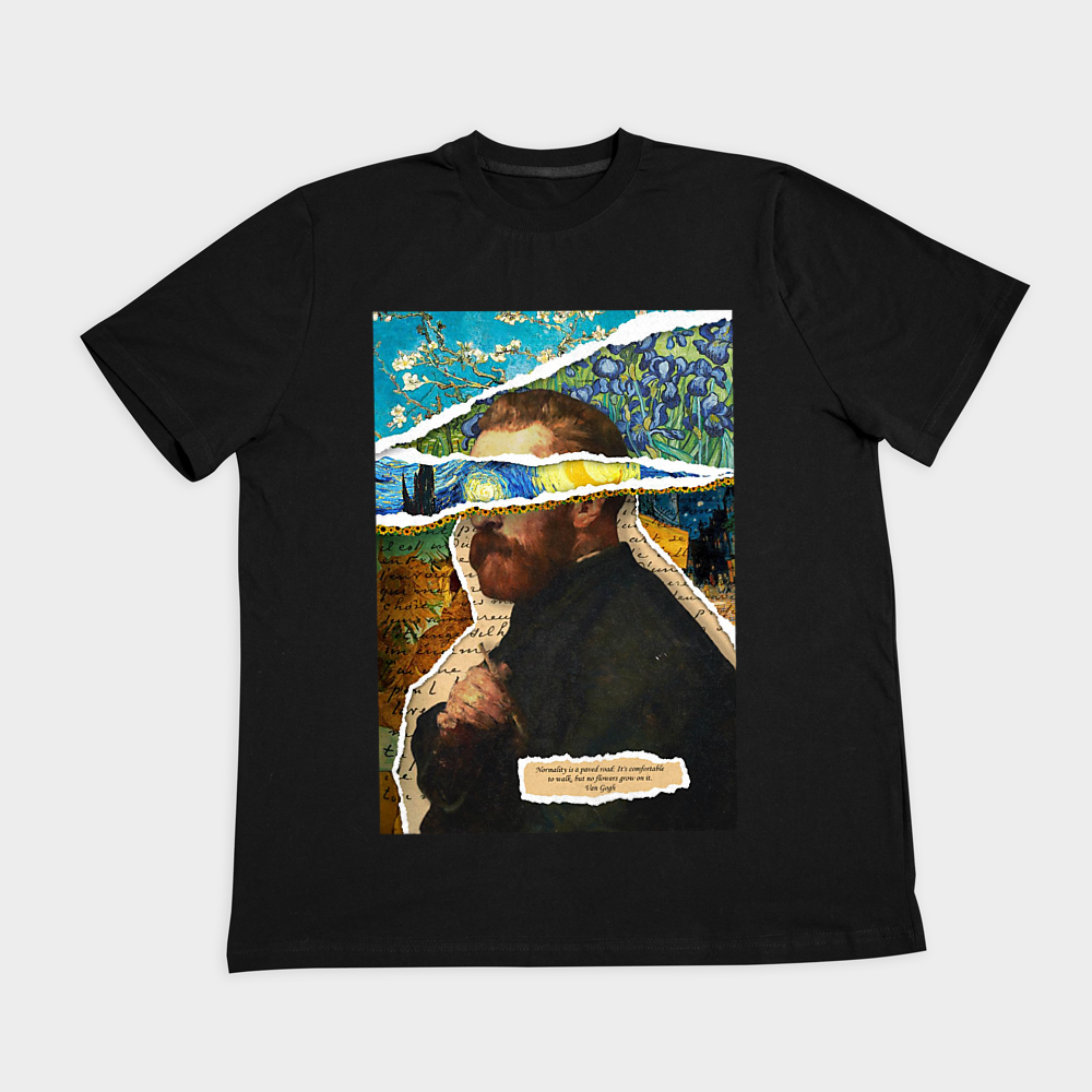 Van Goghنمای روبرو ۲ - رنگ مشکی