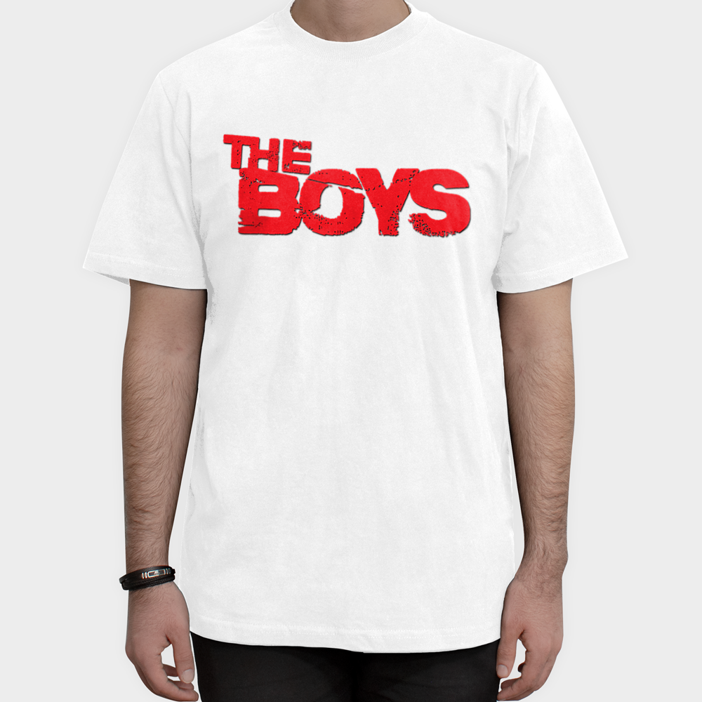 تیشرت طرح The boysنمای روبرو ۱ - رنگ سفید