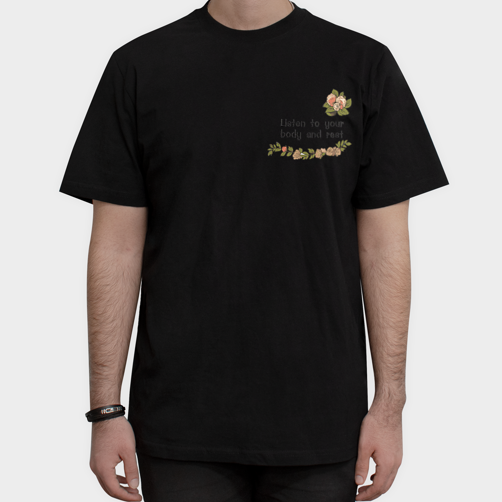 Vintage tshirtنمای روبرو ۱ - رنگ مشکی3