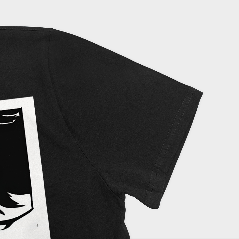 Fallen angle (simple.ver)نمای نزدیک آستین چپ - رنگ مشکی5