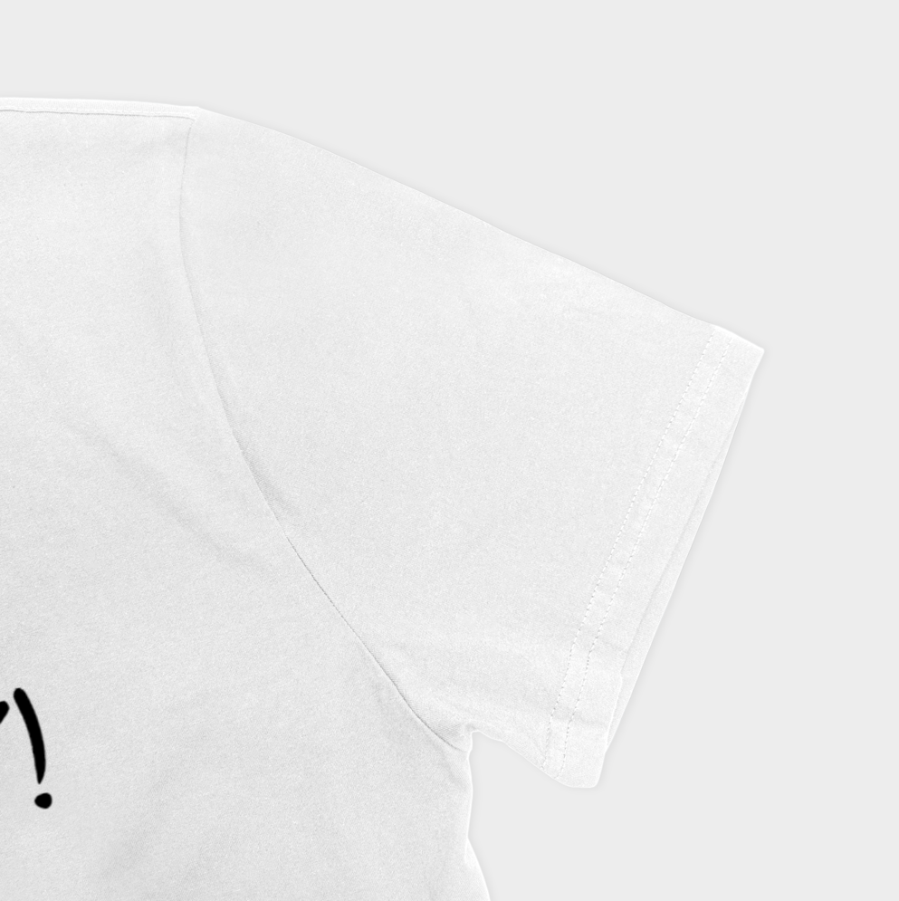 T-shirtنمای نزدیک آستین چپ - رنگ سفید4