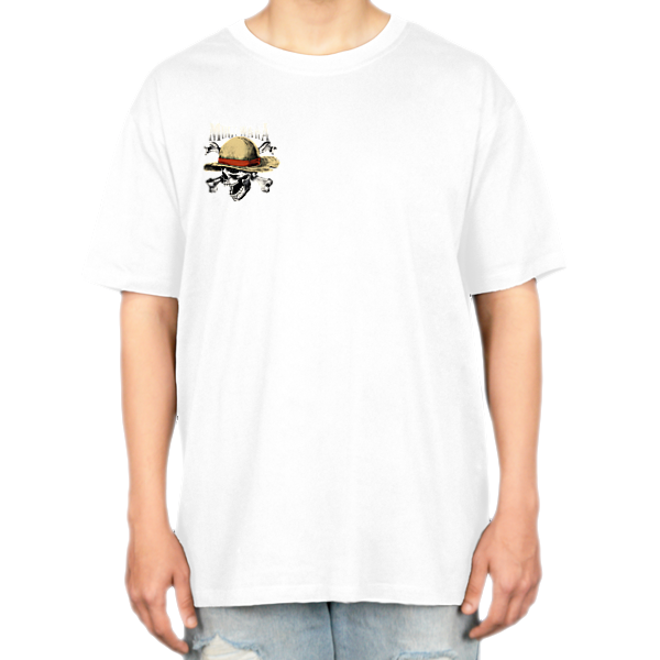 T_Shirt طرح Wanted Rorona Zoro از انیمه one-pieceنمای روبرو ۲ - رنگ سفید2