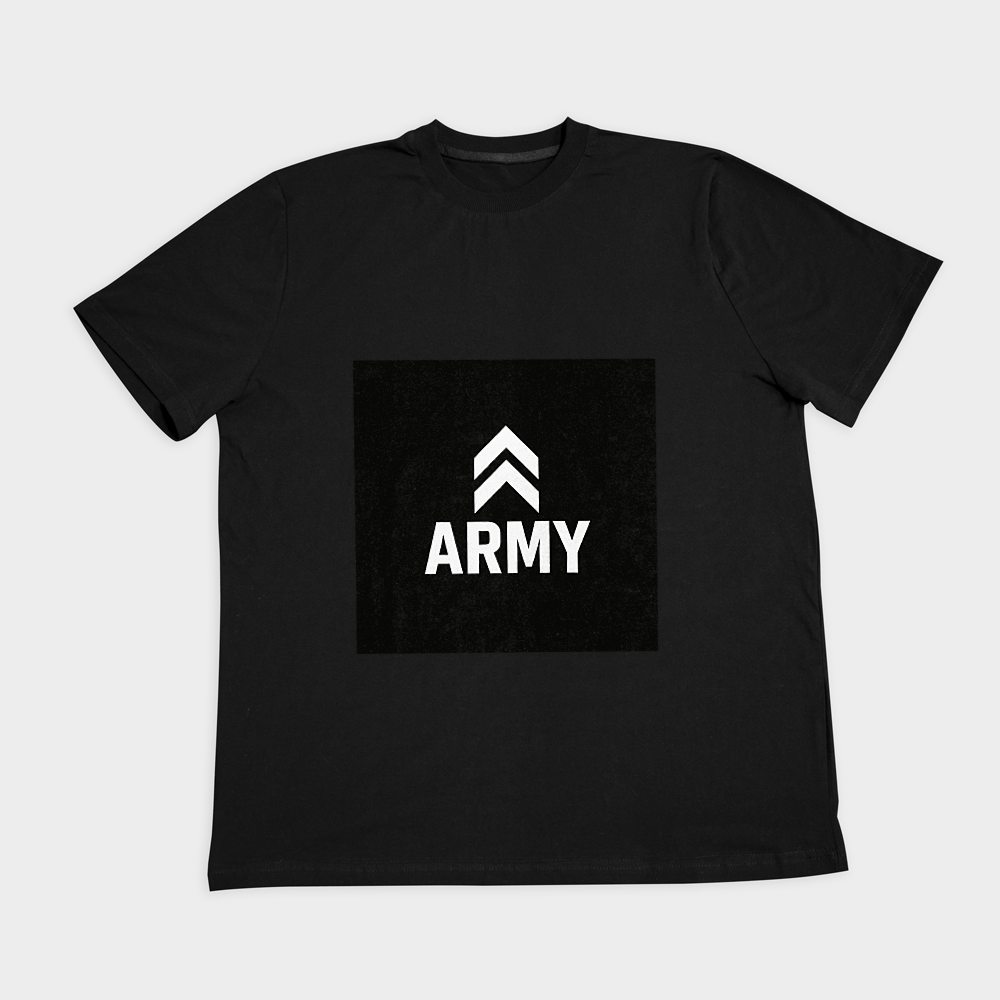 ARMYنمای روبرو ۲ - رنگ مشکی