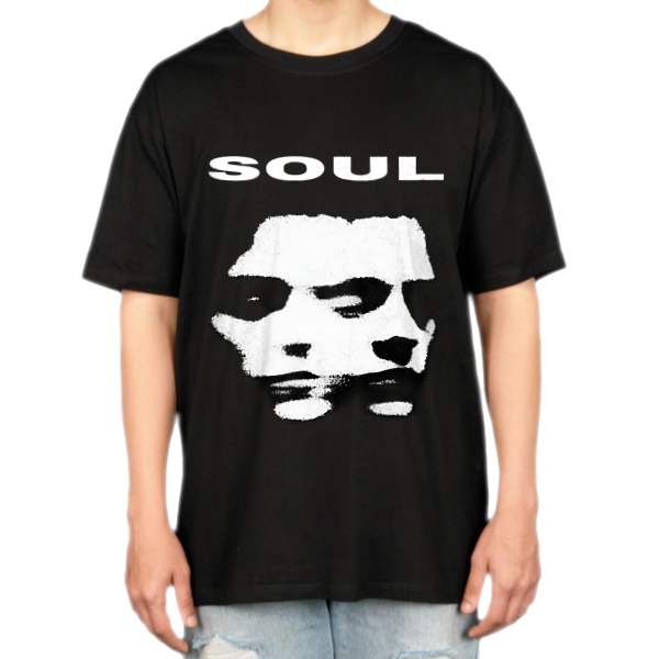تیشرت Soulنمای روبرو ۲ - رنگ مشکی1