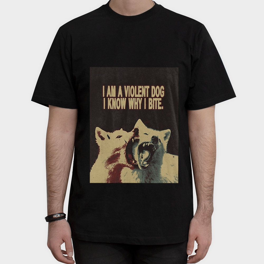 Violent dogنمای روبرو ۱ - رنگ مشکی2