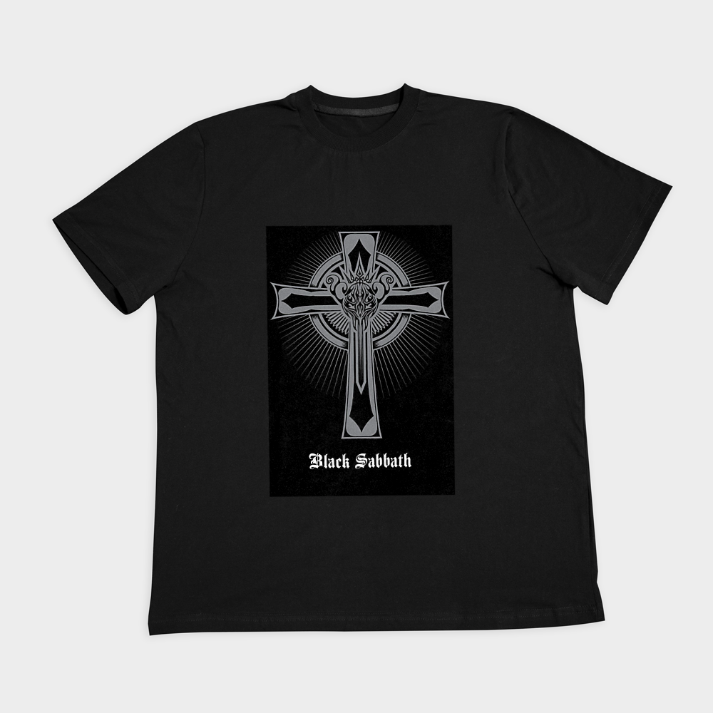 تیشرت Black Sabbathنمای روبرو ۲ - رنگ مشکی1