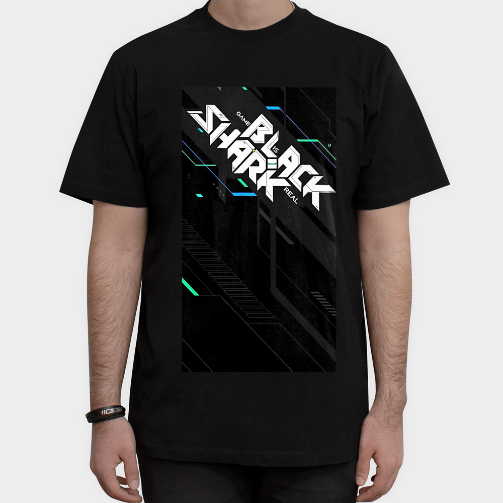 Black sharkنمای روبرو ۱ - رنگ مشکی