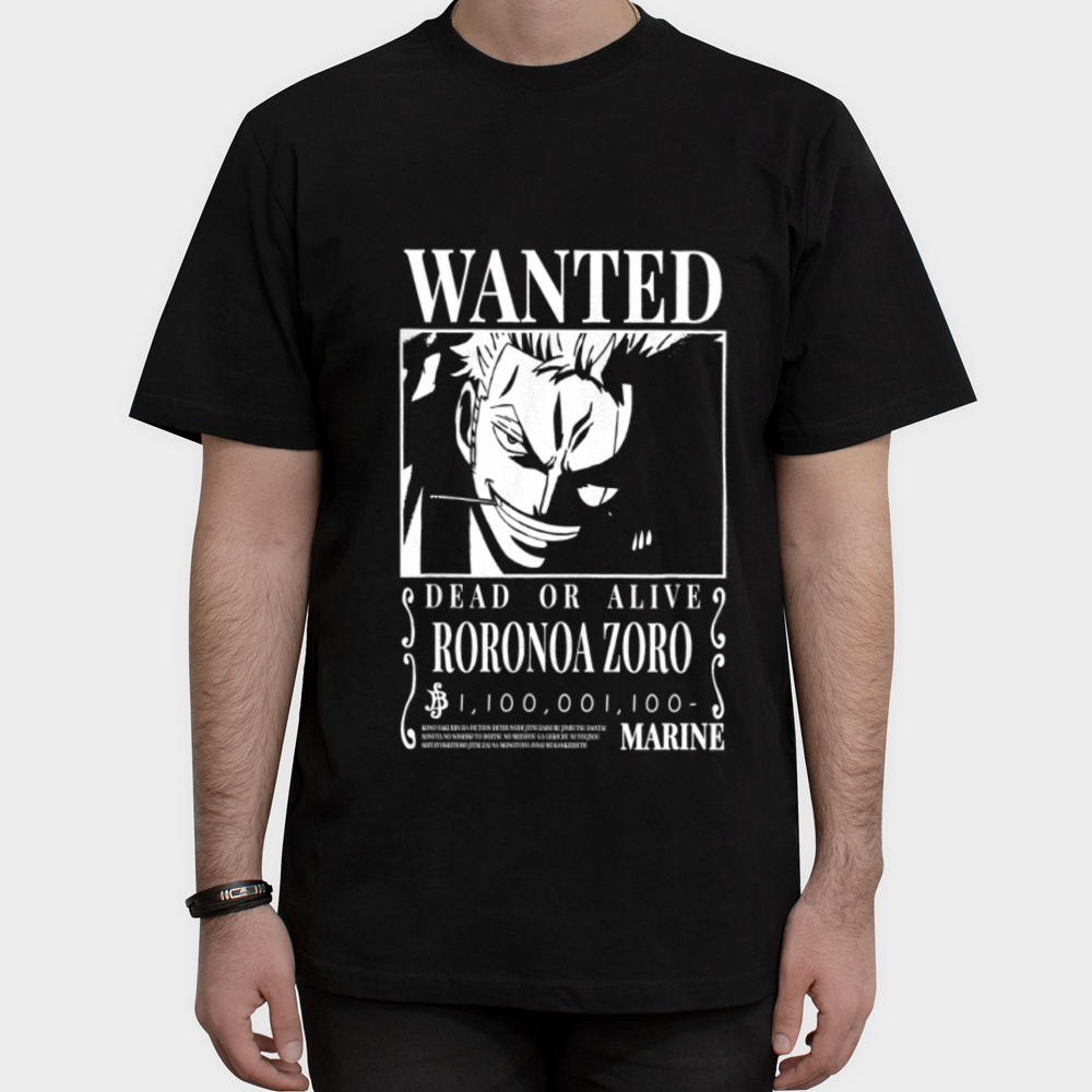 One piece wantedنمای روبرو ۱ - رنگ مشکی