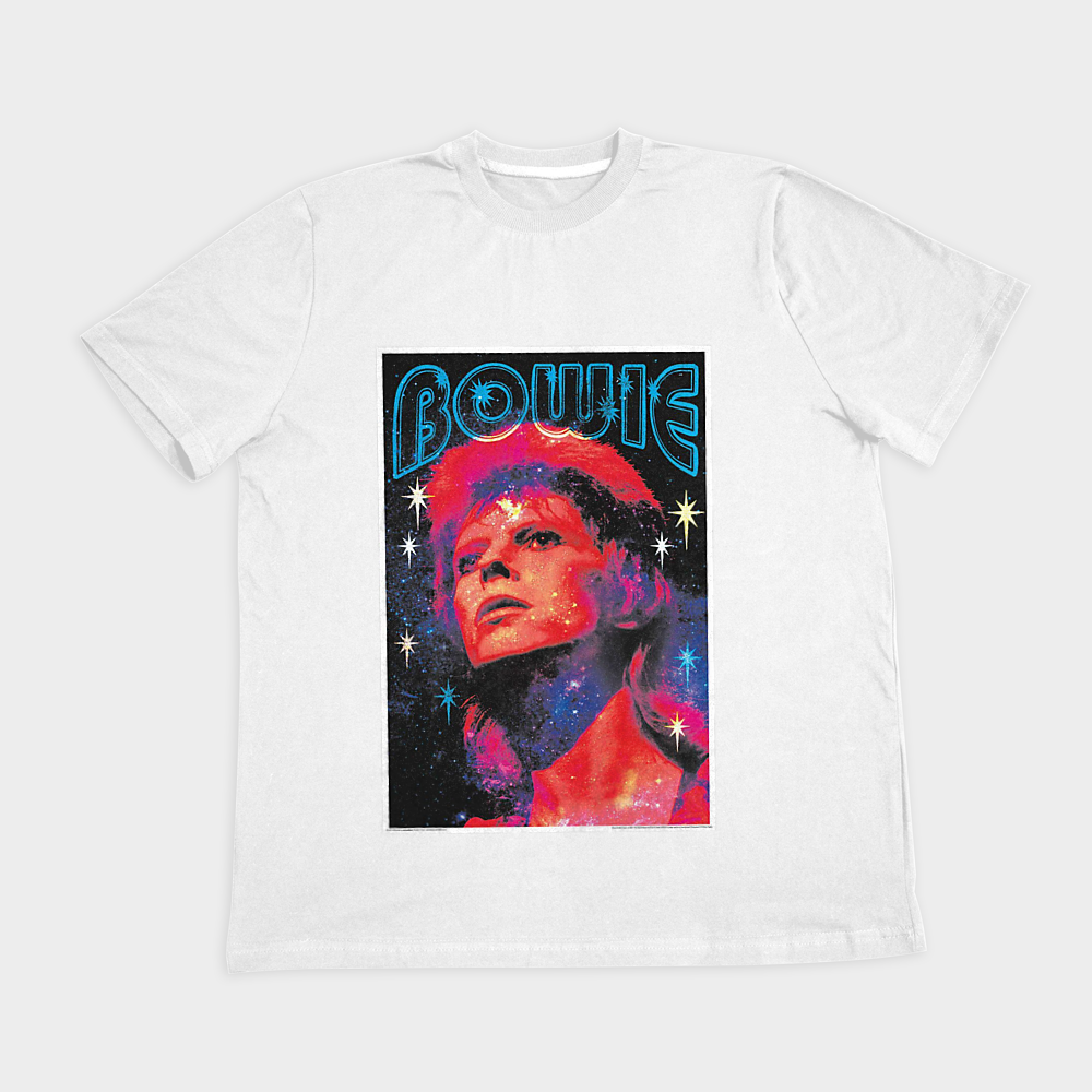 تیشرت David Bowieنمای روبرو ۲ - رنگ سفید1