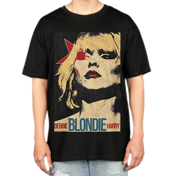 تیشرت BLONDIEنمای روبرو ۲ - رنگ مشکی1