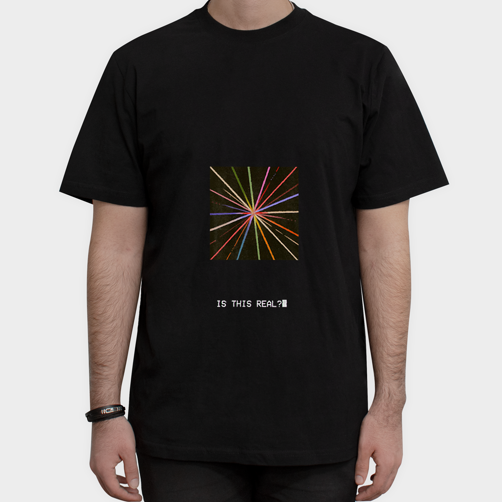 t shirtنمای روبرو ۱ - رنگ مشکی