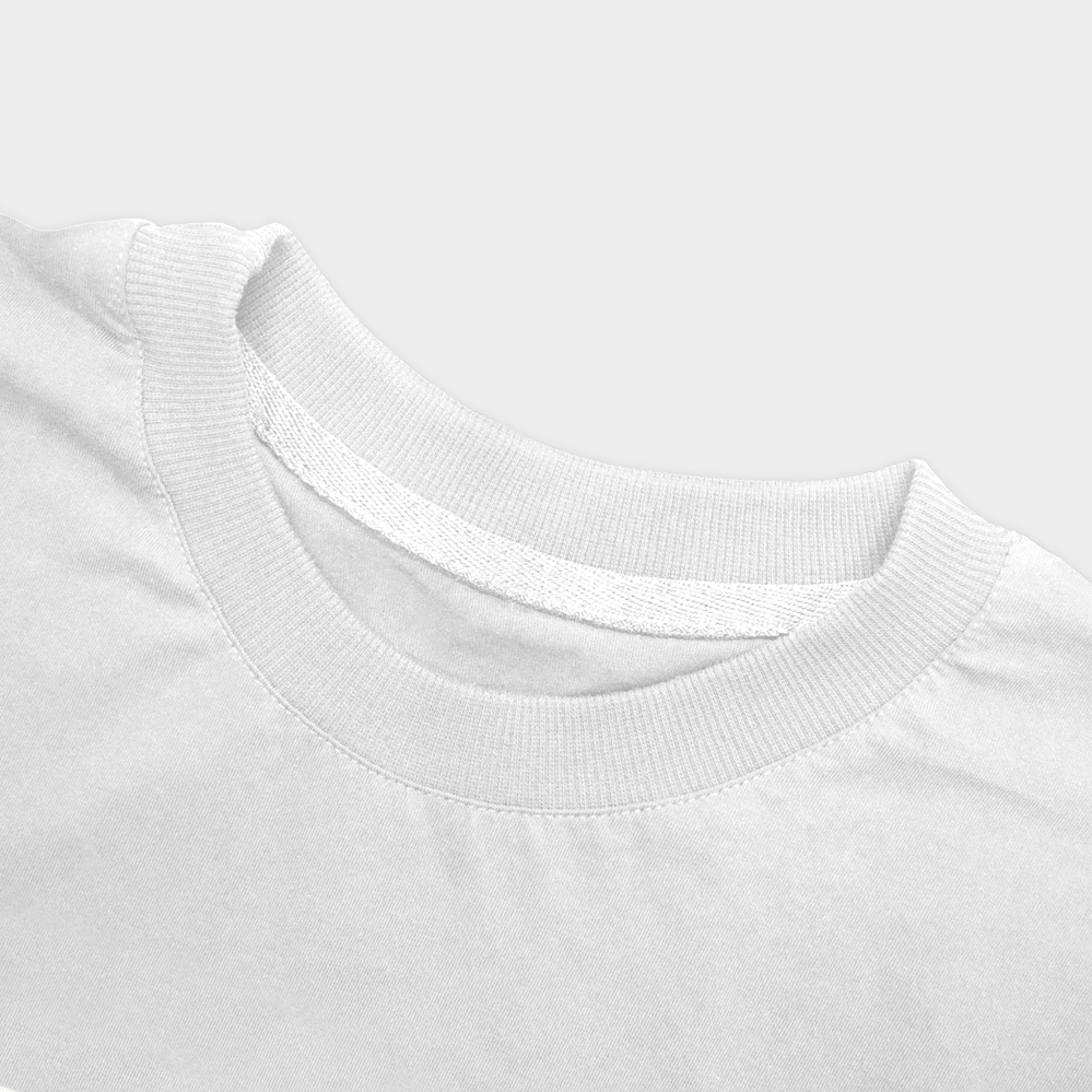 t shirtنمای نزدیک یقه - رنگ سفید4