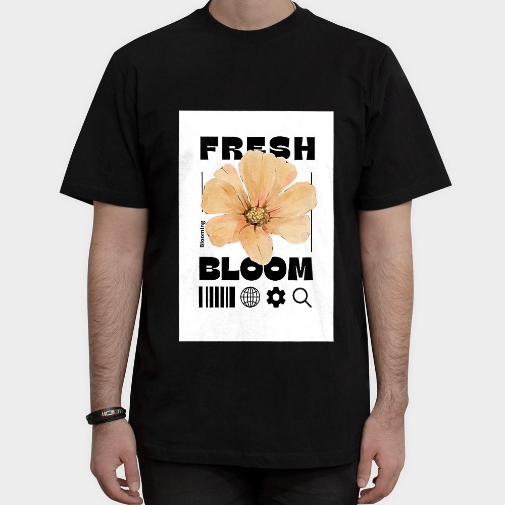 Flowersنمای روبرو ۱ - رنگ مشکی