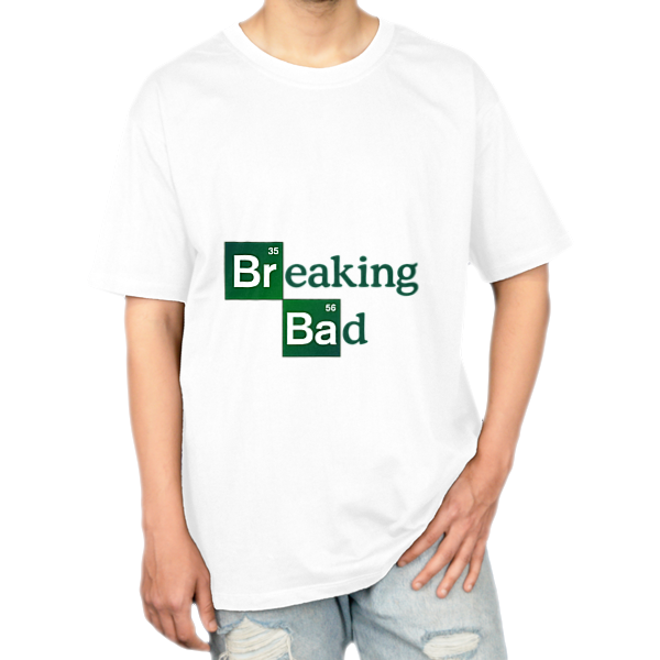 تیشرت برکینگ بد breaking badنمای روبرو ۱ - رنگ سفید1