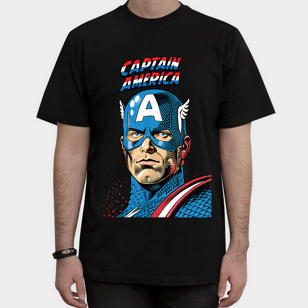 تیشرت capitain america