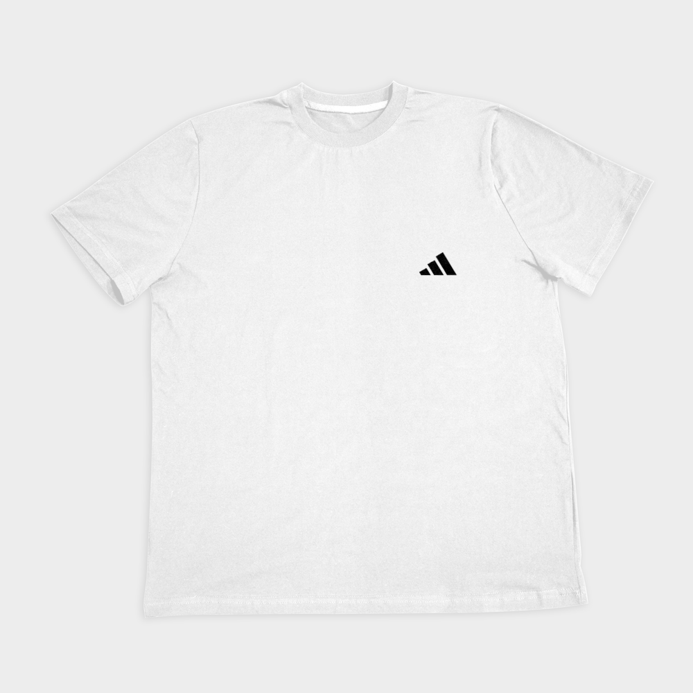 تیشرت طرح adidasنمای روبرو ۲ - رنگ سفید1