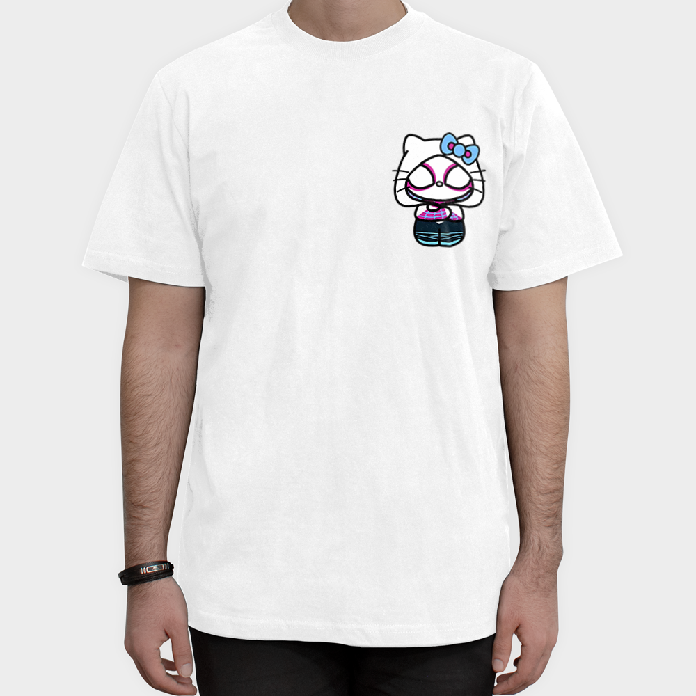 تیشرت hello kittyنمای روبرو ۱ - رنگ سفید