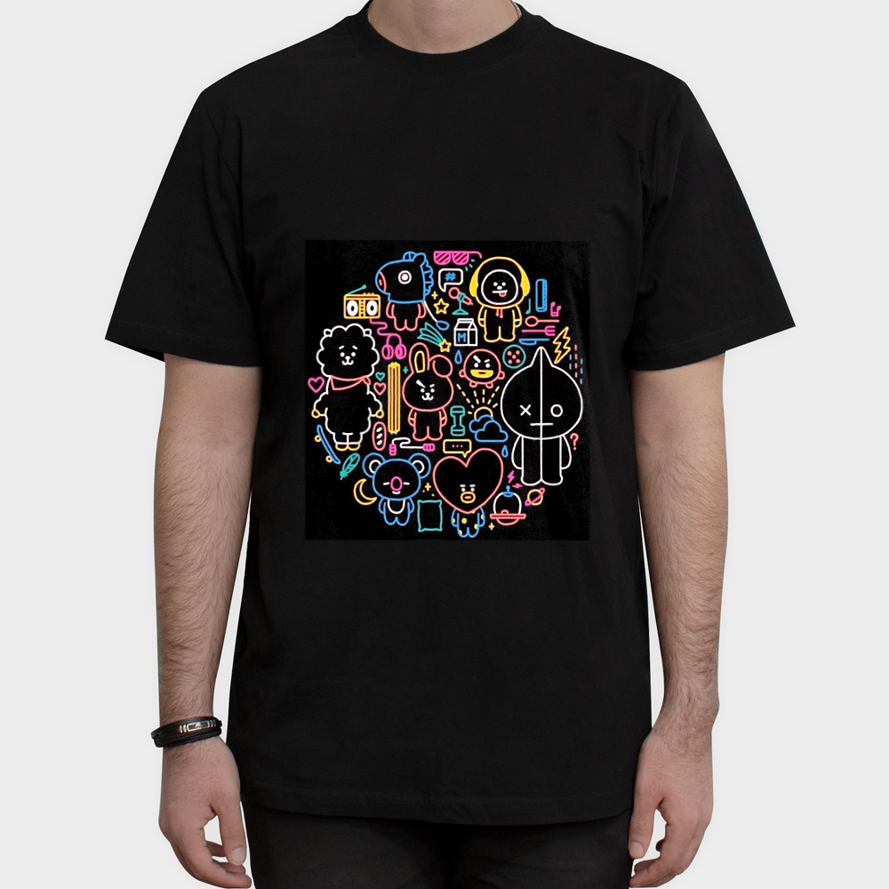Bt21نمای روبرو ۱ - رنگ مشکی