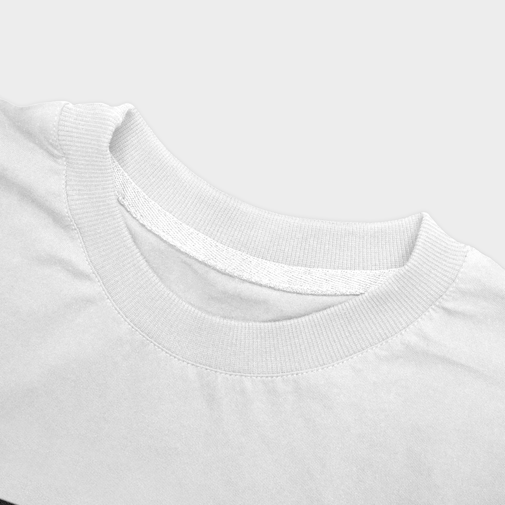Tshirt طرح creativaنمای نزدیک یقه - رنگ سفید4